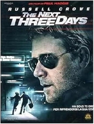 Next three days - days,, the