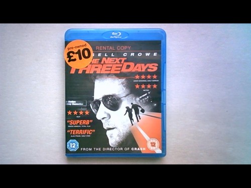The next three days blu - the, blu-ray