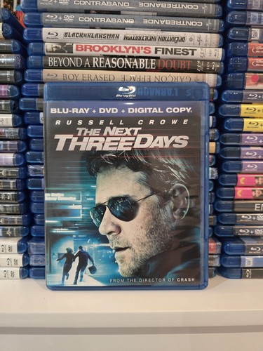 The next three days blu - the, (blu-ray