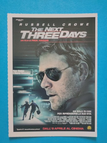 The next three days - the,